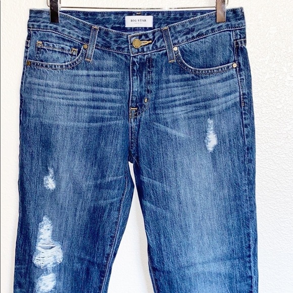 Big Star Nova XVI Kate Straight Distressed Jeans - Picture 2 of 11